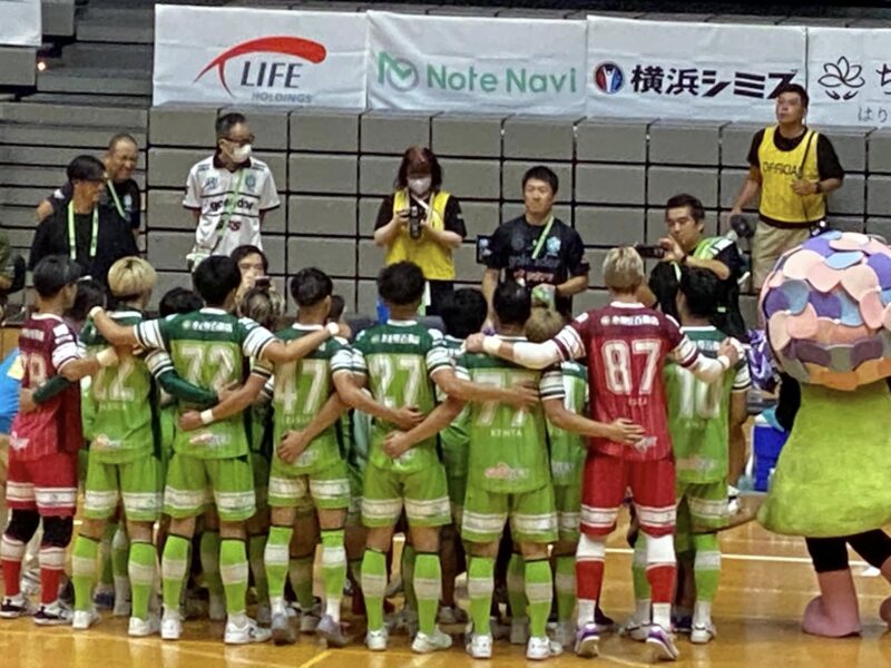 湘南ベルマーレフットサル　シュライカー大阪戦