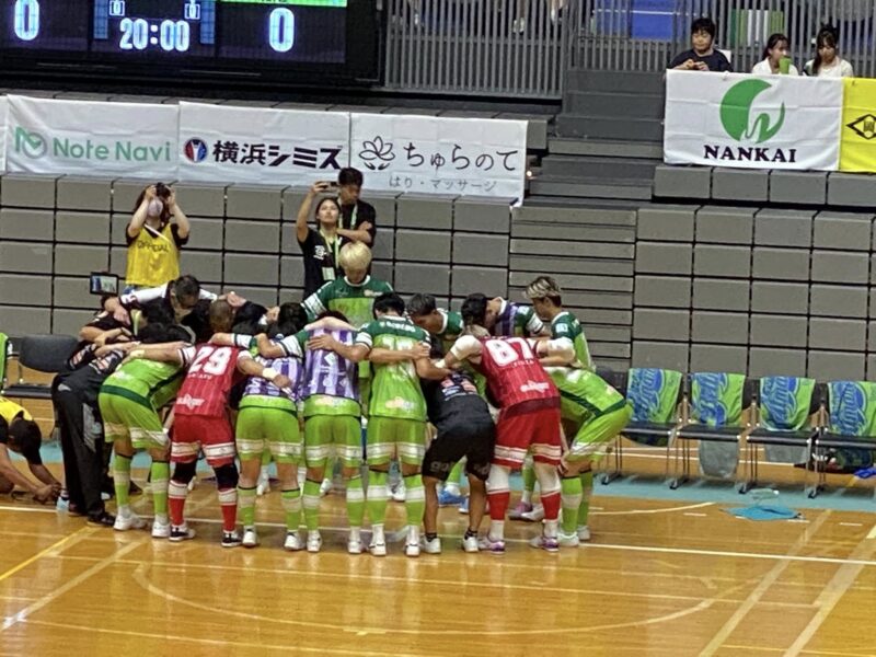 湘南ベルマーレフットサル　シュライカー大阪戦