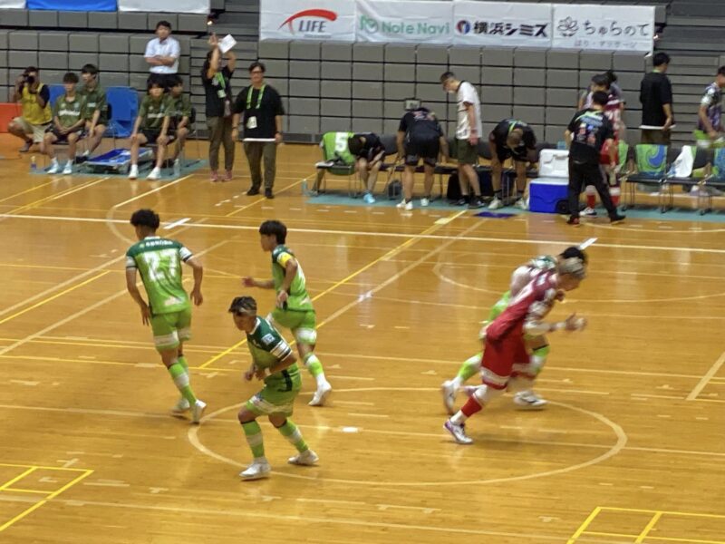 湘南ベルマーレフットサル　シュライカー大阪戦