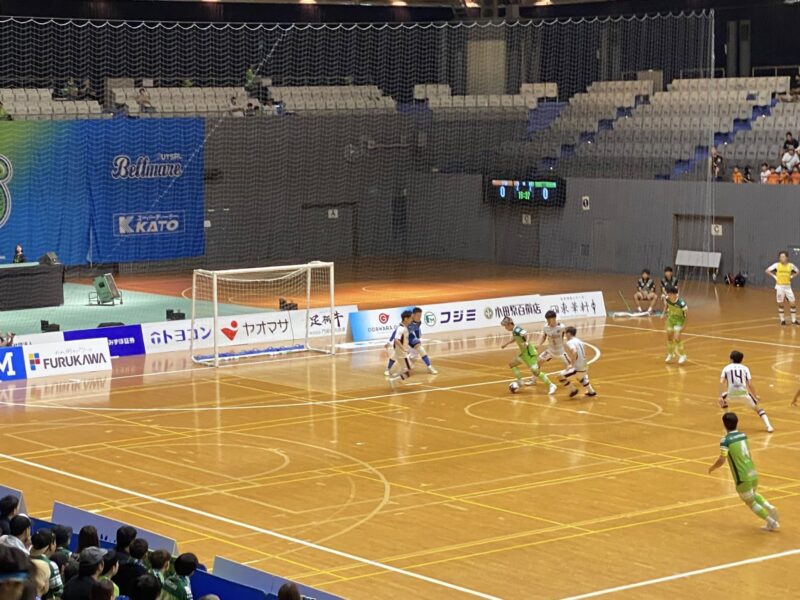 湘南ベルマーレフットサル　シュライカー大阪戦