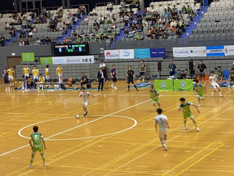 湘南ベルマーレフットサル　シュライカー大阪戦