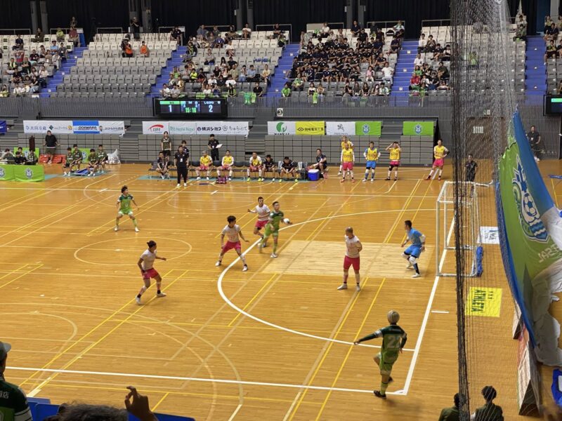 湘南ベルマーレフットサル　しながわシティ戦