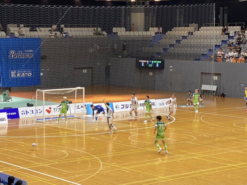 湘南ベルマーレフットサル　シュライカー大阪戦