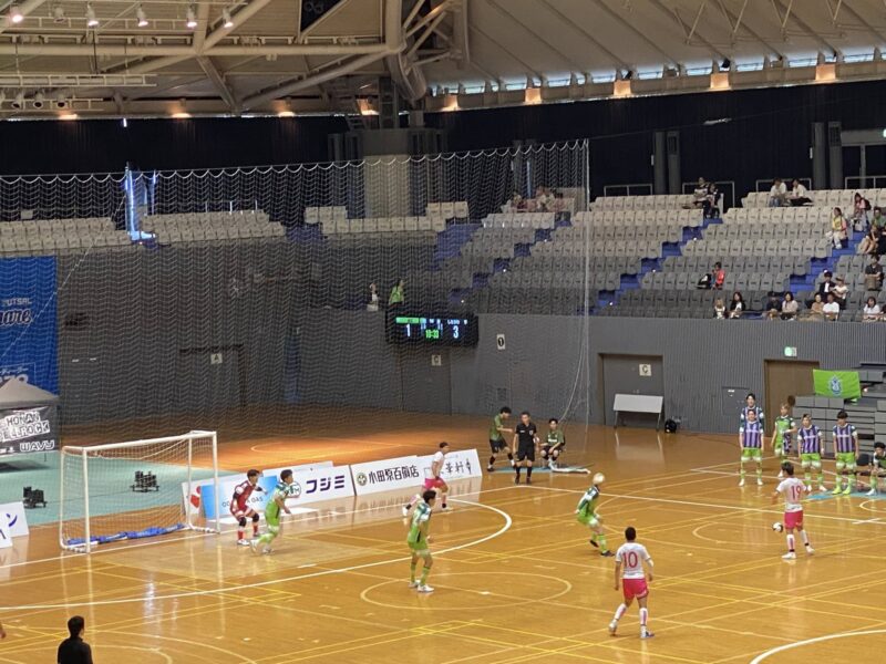 湘南ベルマーレフットサル　しながわシティ戦