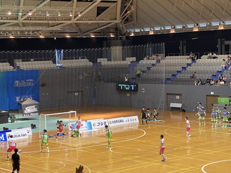 湘南ベルマーレフットサル　しながわシティ戦