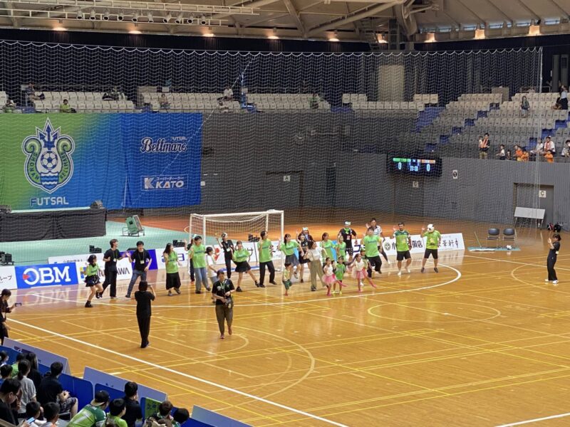 湘南ベルマーレフットサル　シュライカー大阪戦