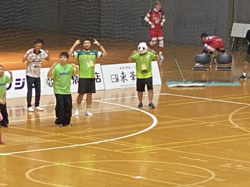 湘南ベルマーレフットサル　シュライカー大阪戦