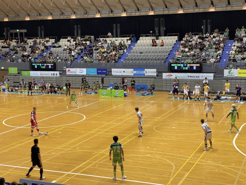 湘南ベルマーレフットサル　シュライカー大阪戦