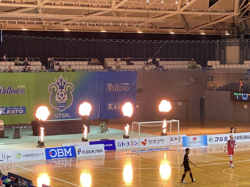 湘南ベルマーレフットサル　シュライカー大阪戦