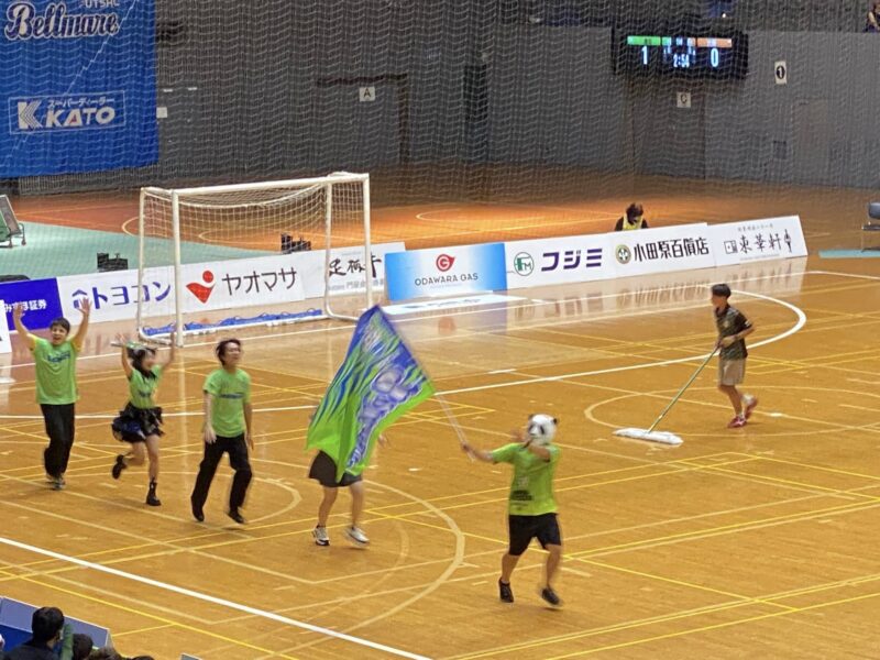 湘南ベルマーレフットサル　シュライカー大阪戦