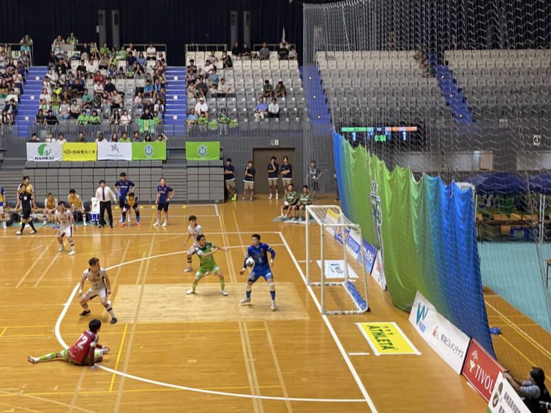 湘南ベルマーレフットサル　シュライカー大阪戦