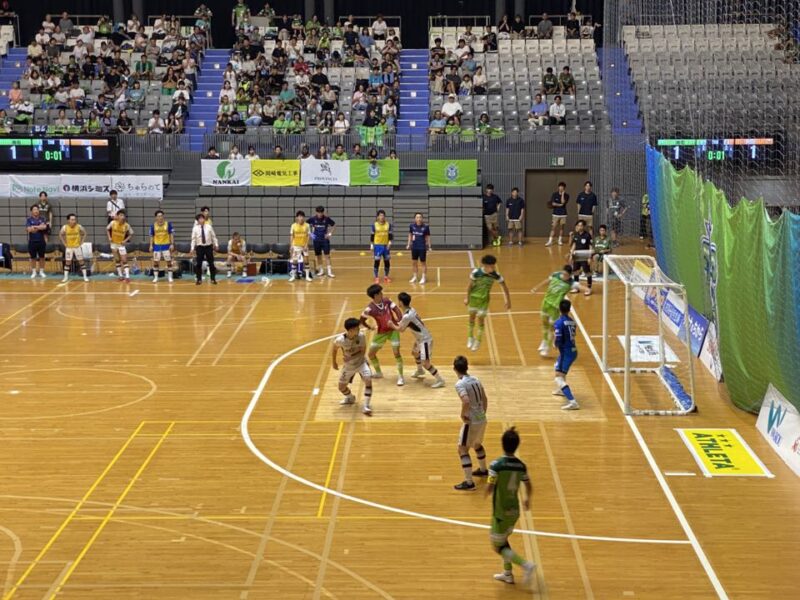湘南ベルマーレフットサル　シュライカー大阪戦
