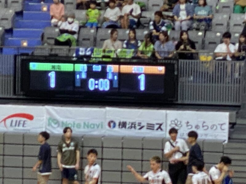 湘南ベルマーレフットサル　シュライカー大阪戦