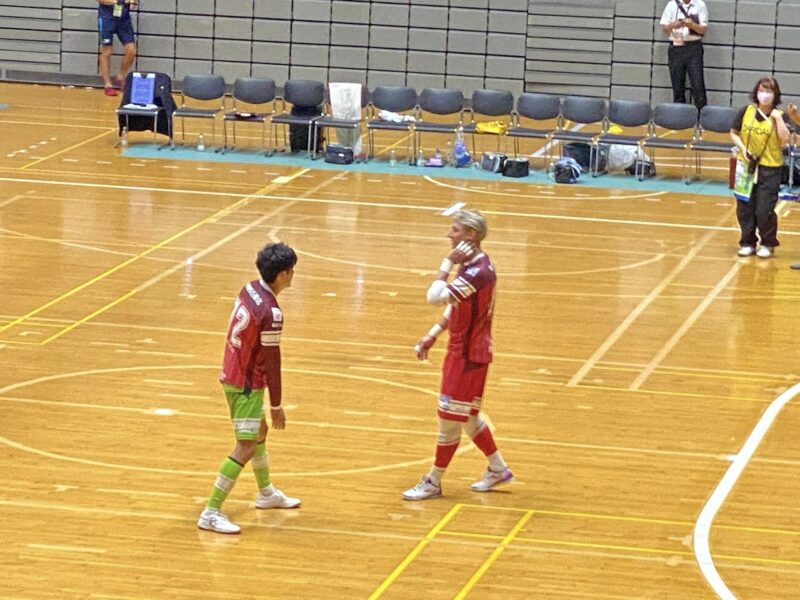 湘南ベルマーレフットサル　シュライカー大阪戦