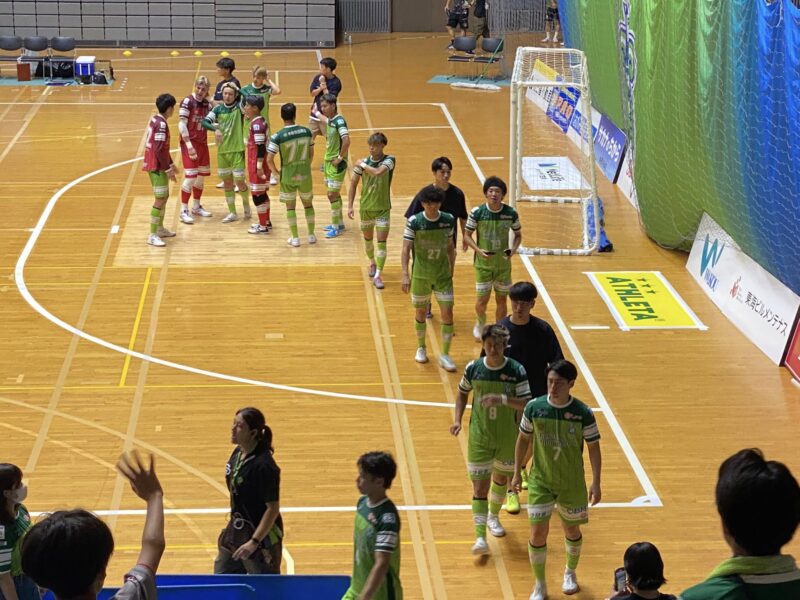 湘南ベルマーレフットサル　シュライカー大阪戦