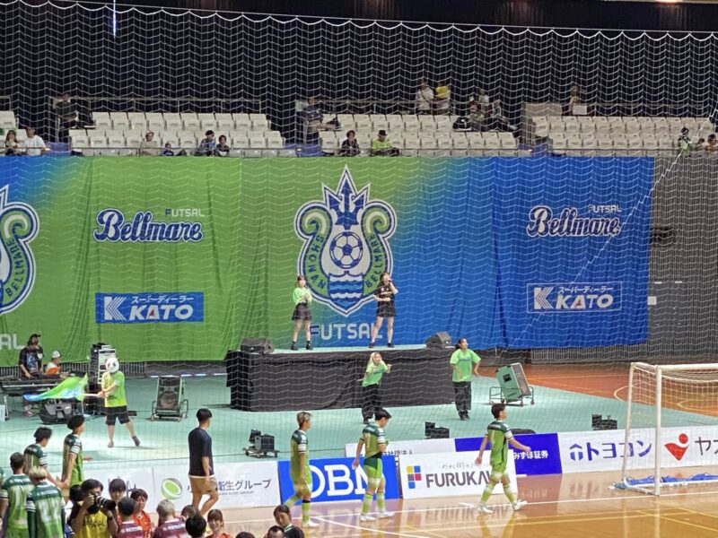湘南ベルマーレフットサル　シュライカー大阪戦