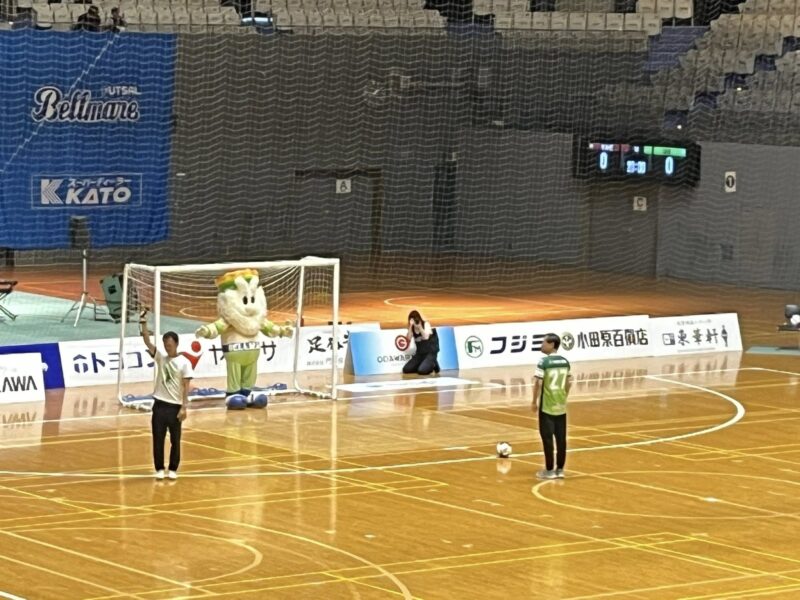 湘南ベルマーレフットサル　フウガドールすみだ戦