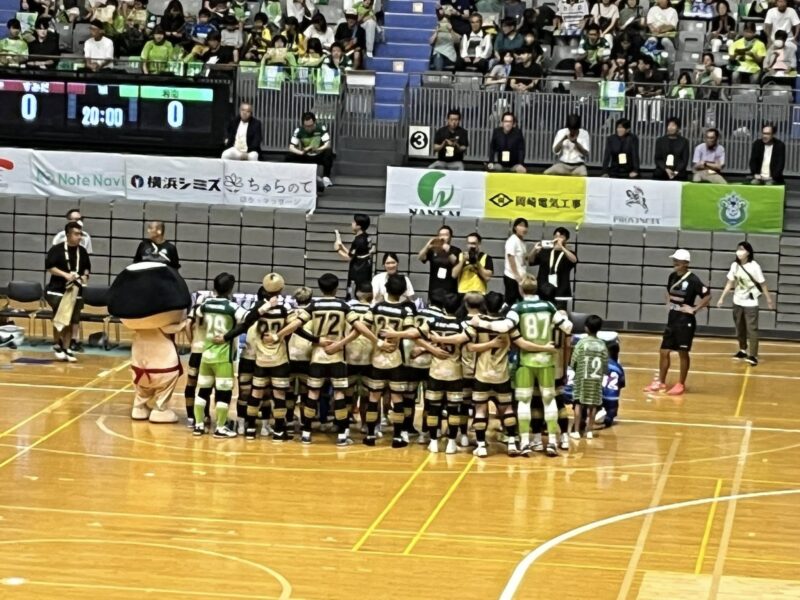 湘南ベルマーレフットサル　フウガドールすみだ戦