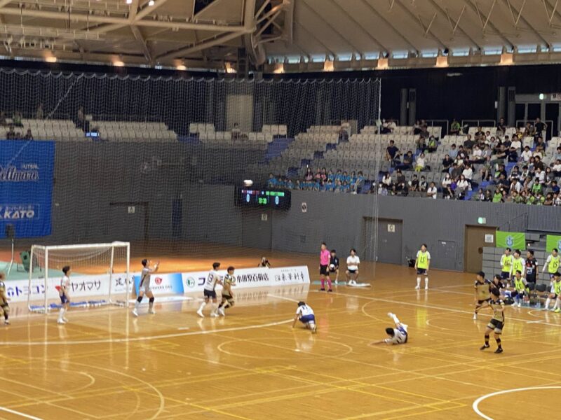 湘南ベルマーレフットサル　フウガドールすみだ戦