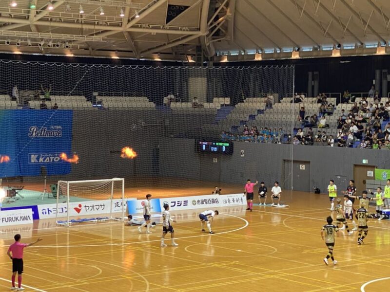 湘南ベルマーレフットサル　フウガドールすみだ戦