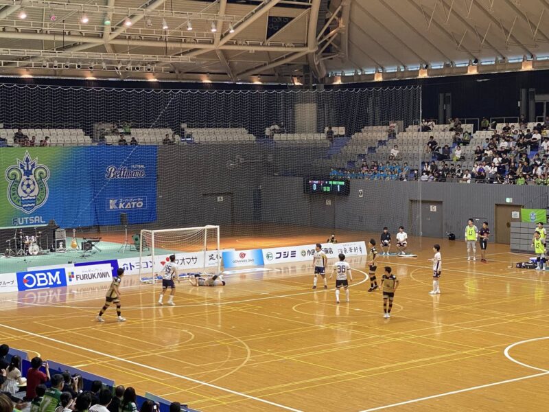 湘南ベルマーレフットサル　フウガドールすみだ戦