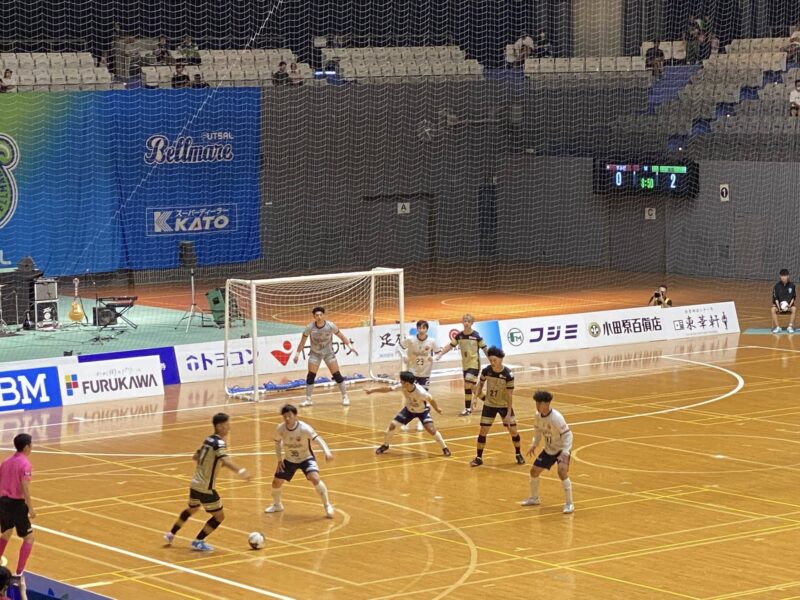 湘南ベルマーレフットサル　フウガドールすみだ戦