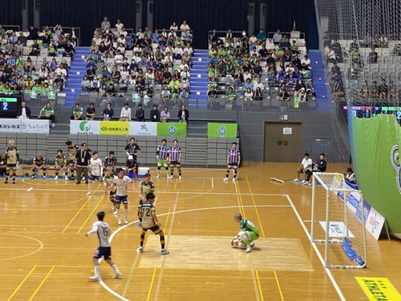 湘南ベルマーレフットサル　フウガドールすみだ戦
