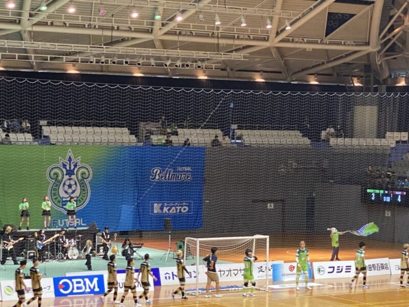 湘南ベルマーレフットサル　フウガドールすみだ戦