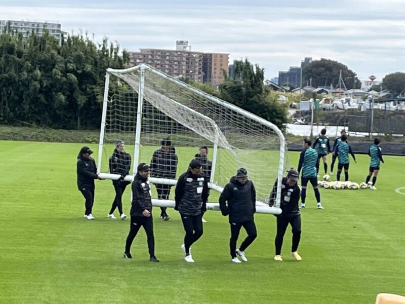 湘南ベルマーレ 練習見学@馬入