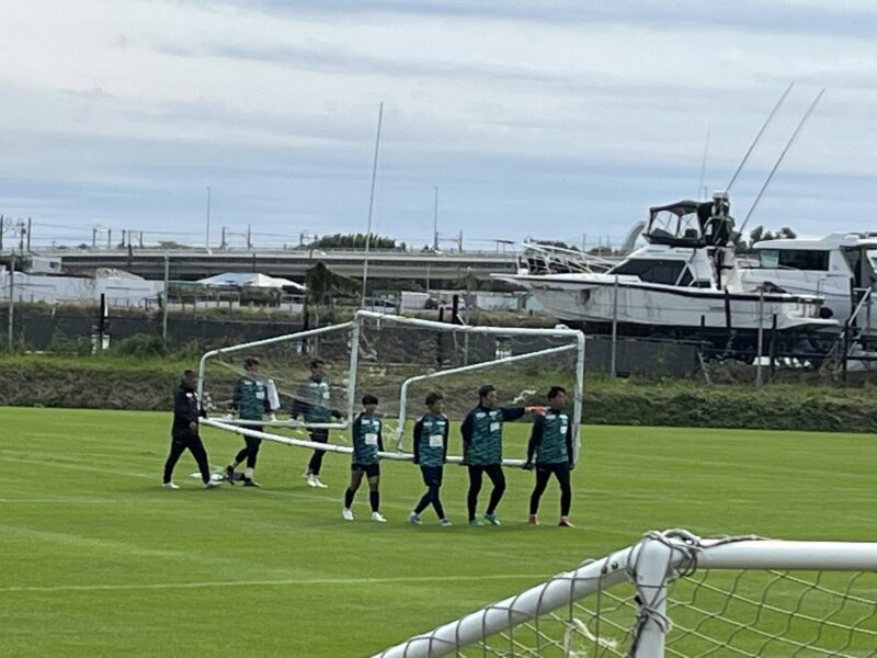 湘南ベルマーレ 練習見学@馬入