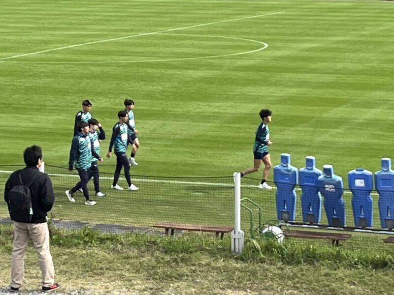 湘南ベルマーレ 練習見学@馬入