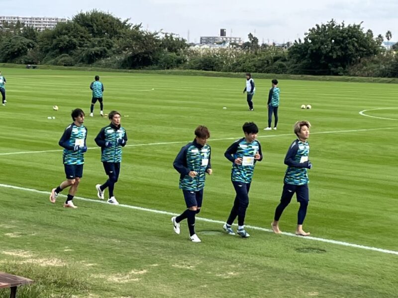 湘南ベルマーレ 練習見学@馬入