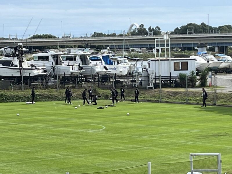 湘南ベルマーレ 練習見学@馬入