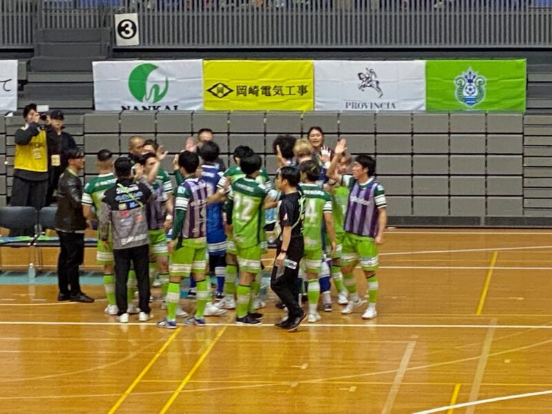 湘南ベルマーレフットサル　バルドラール浦安戦