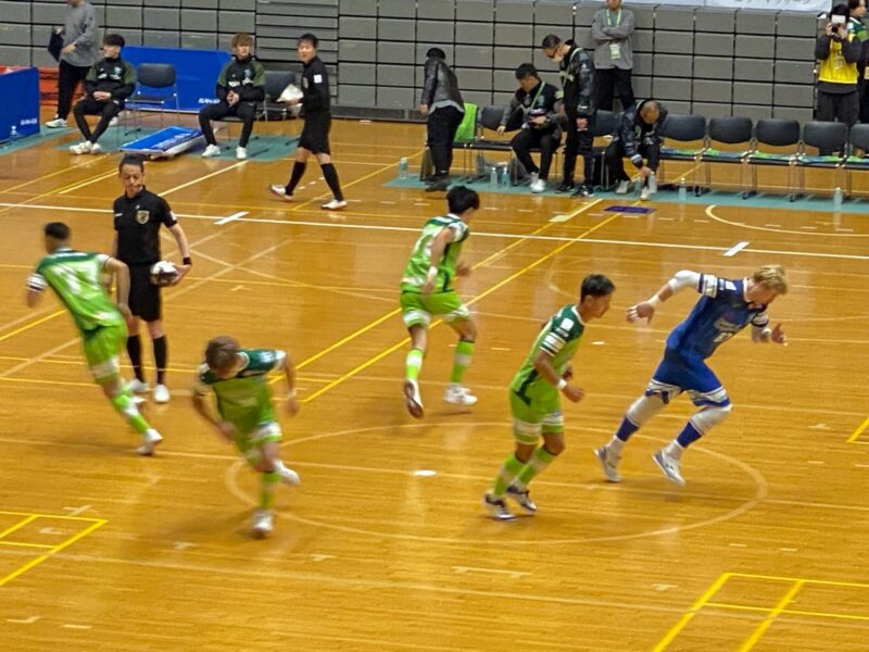 湘南ベルマーレフットサル　バルドラール浦安戦