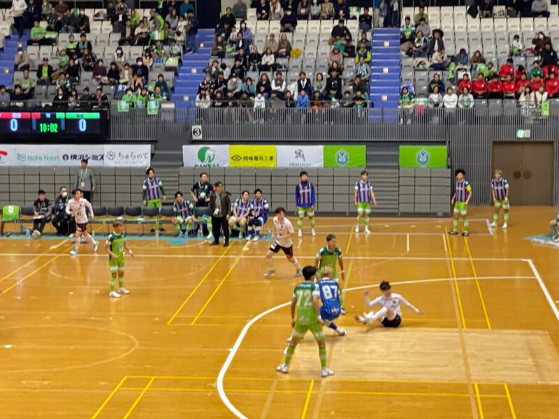 湘南ベルマーレフットサル　バルドラール浦安戦