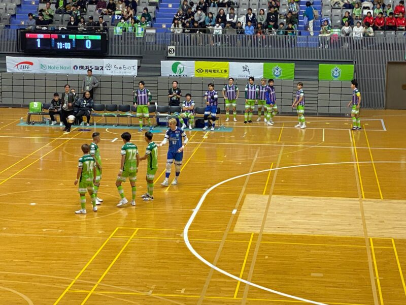 湘南ベルマーレフットサル　バルドラール浦安戦