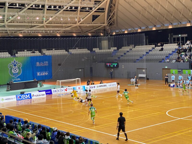 湘南ベルマーレフットサル　バルドラール浦安戦