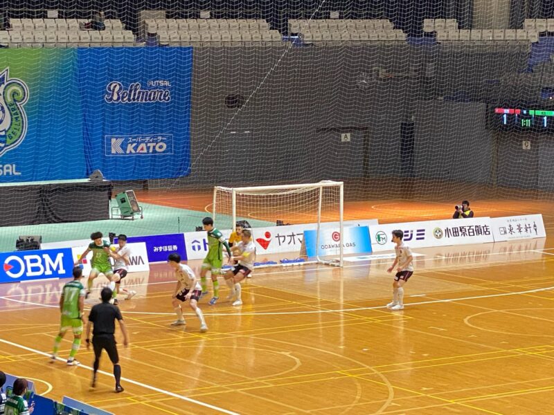 湘南ベルマーレフットサル　バルドラール浦安戦