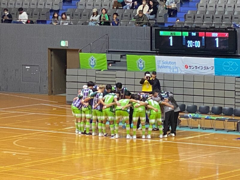 湘南ベルマーレフットサル　バルドラール浦安戦