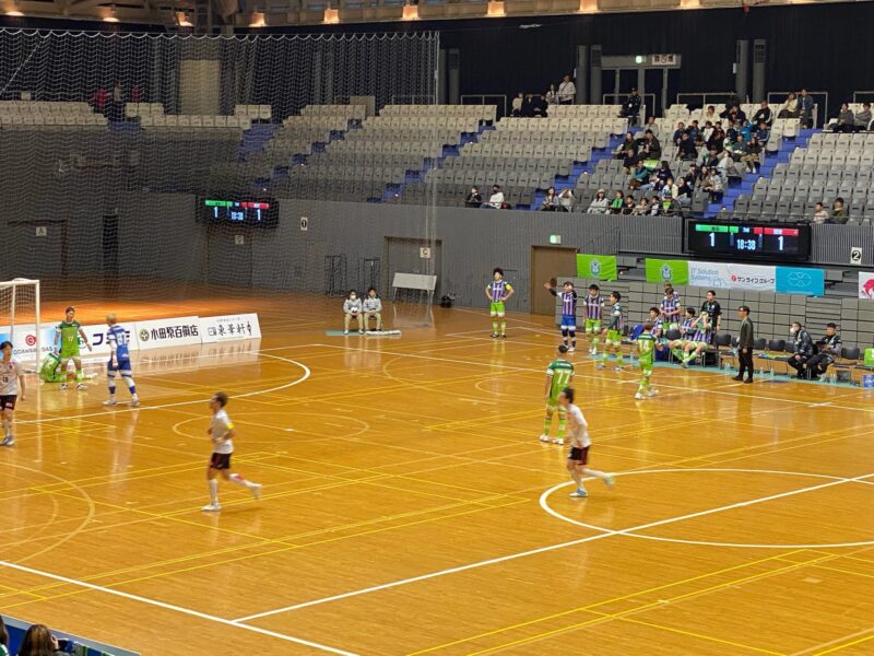 湘南ベルマーレフットサル　バルドラール浦安戦
