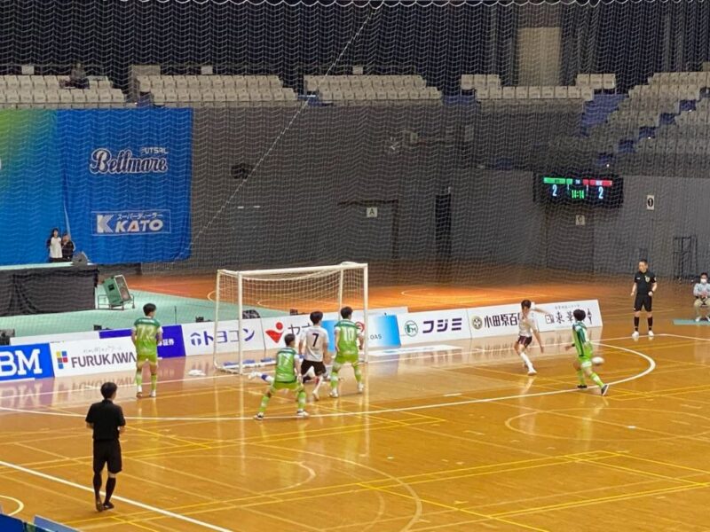 湘南ベルマーレフットサル　バルドラール浦安戦