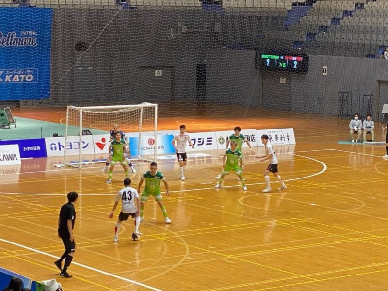 湘南ベルマーレフットサル　バルドラール浦安戦