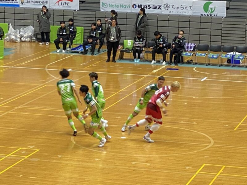 湘南ベルマーレフットサル　名古屋オーシャンズ戦