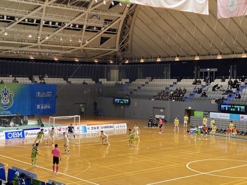 湘南ベルマーレフットサル　名古屋オーシャンズ戦