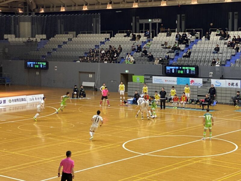 湘南ベルマーレフットサル　名古屋オーシャンズ戦