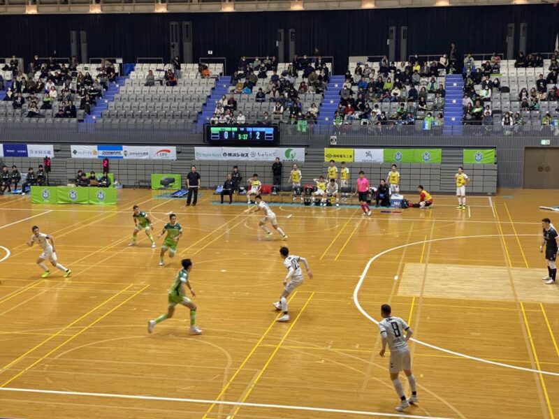 湘南ベルマーレフットサル　名古屋オーシャンズ戦