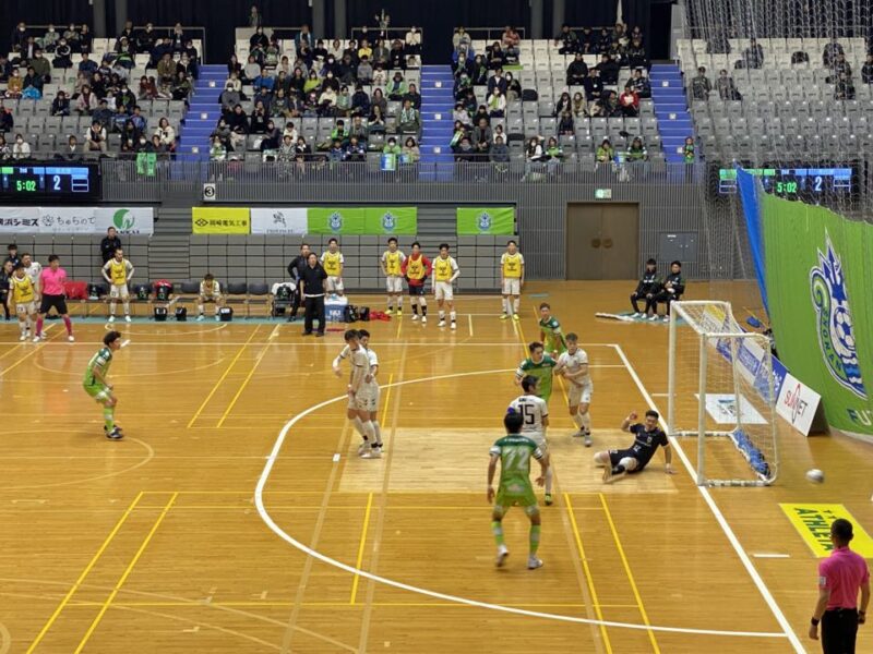 湘南ベルマーレフットサル　名古屋オーシャンズ戦