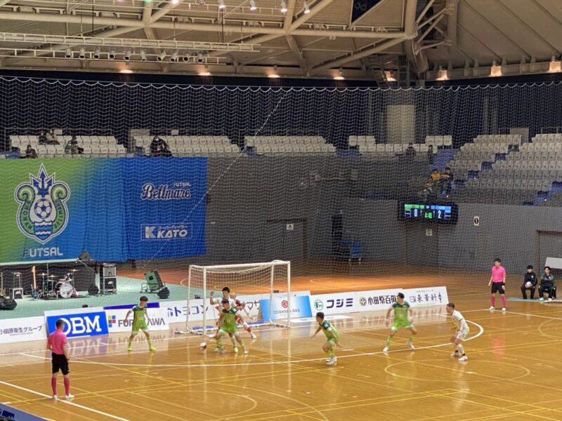 湘南ベルマーレフットサル　名古屋オーシャンズ戦