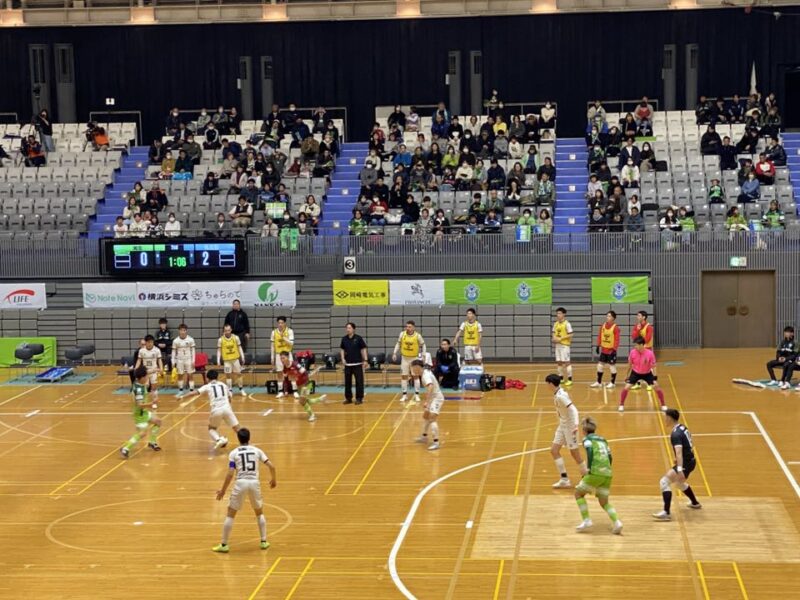 湘南ベルマーレフットサル　名古屋オーシャンズ戦